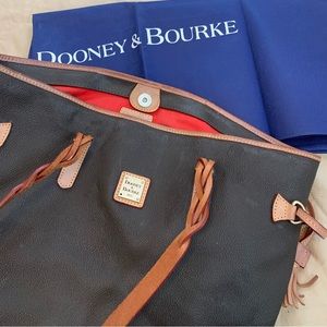 Dooney and Burke leather tote